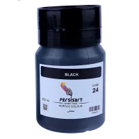 رنگ اکریلیک پرسیس آرت Black 24 حجم 250 میلی لیتر