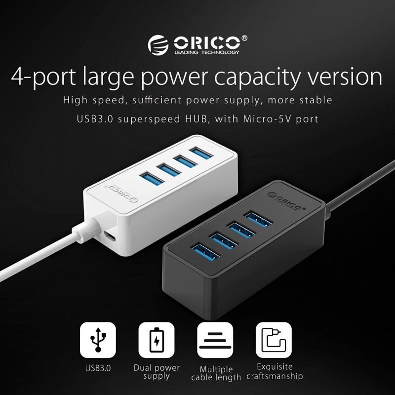 هاب 4 پورت USB3.0 اوریکو W5P-U3