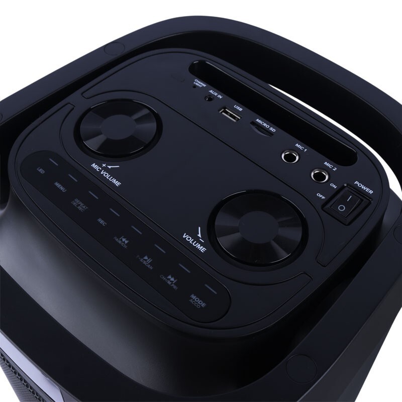 اسپیکر چمدانی بلوتوثی اپی مکس EPIMAX-776 + میکروفون و ریموت کنترل
