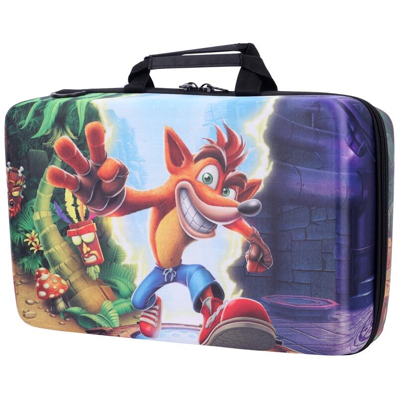 کیف کنسول بازی PS5 Slim طرح Crash Bandicoot کد 3