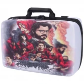 کیف کنسول بازی PS5 Slim طرح Money Heist