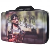 کیف کنسول بازی PS5 Slim طرح Cyberpunk 2077 Hideo Kojima