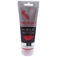 رنگ اکریلیک پرسیس آرت Alizarin Crimson 1 حجم 75 میلی لیتر