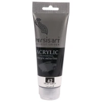 رنگ اکریلیک پرسیس آرت Deep Grey 42 حجم 75 میلی لیتر