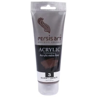 رنگ اکریلیک پرسیس آرت Burnt Umber 3 حجم 75 میلی لیتر