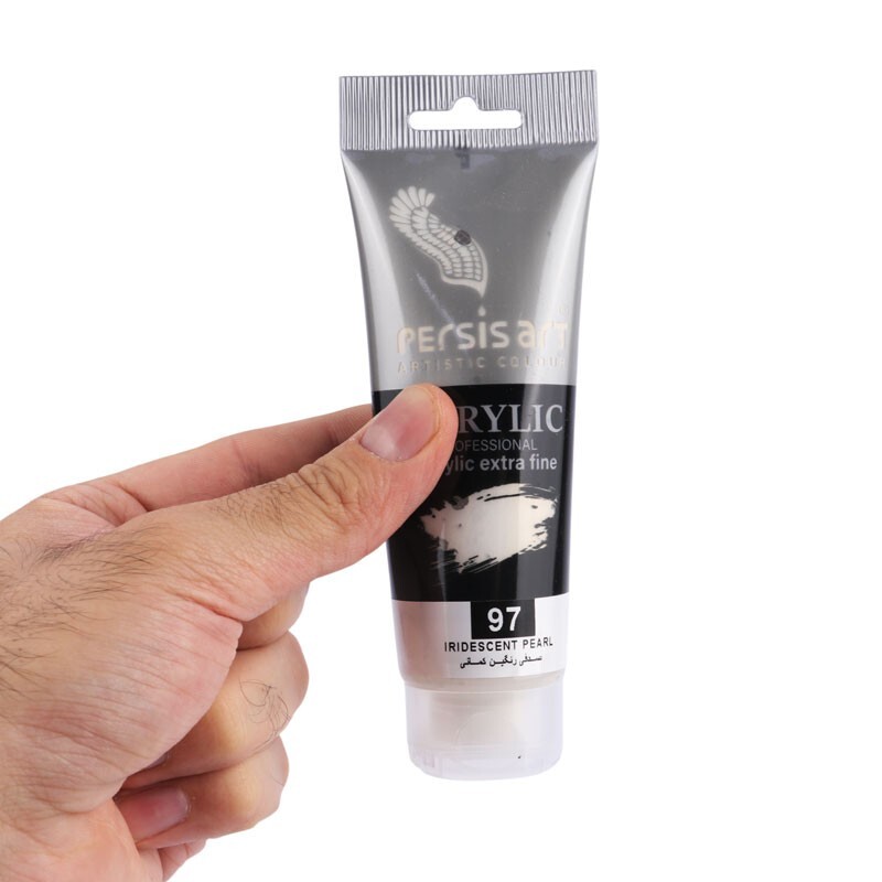 رنگ اکریلیک پرسیس آرت Iridescent Pearl 97 حجم 75 میلی لیتر