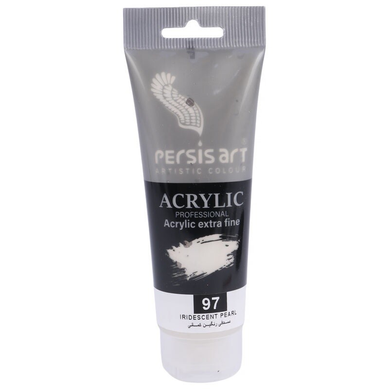رنگ اکریلیک پرسیس آرت Iridescent Pearl 97 حجم 75 میلی لیتر