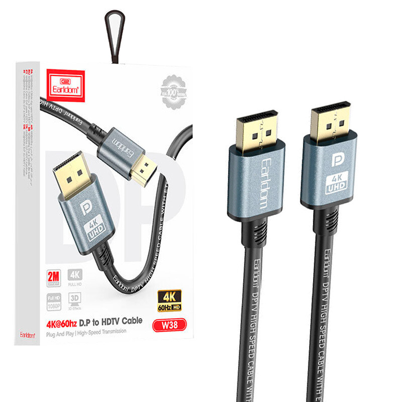 کابل Display 4K ارلدام ET-W38 طول 2 متر