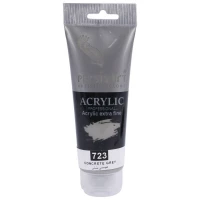 رنگ اکریلیک پرسیس آرت Concrete Grey 723 حجم 75 میلی لیتر