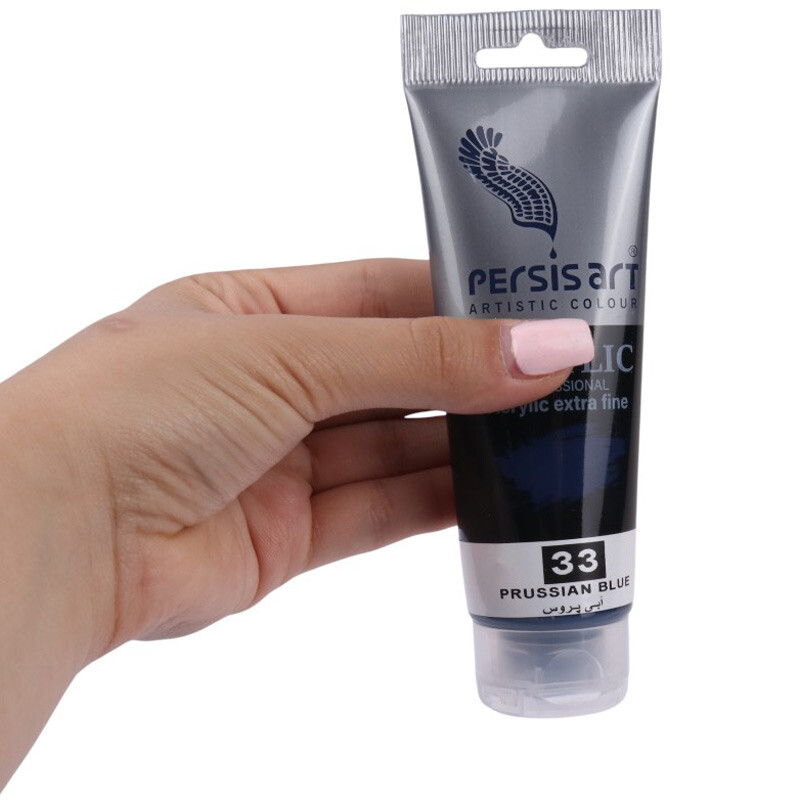 رنگ اکریلیک پرسیس آرت Prussian Blue 33 حجم 75 میلی لیتر