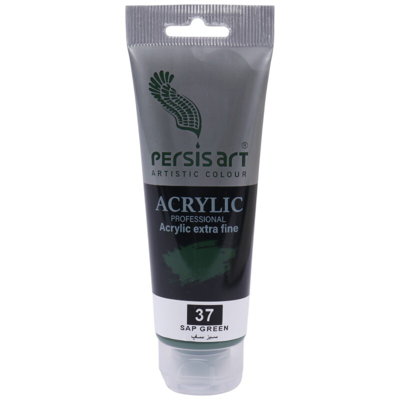 رنگ اکریلیک پرسیس آرت Sap Green 37 حجم 75 میلی لیتر