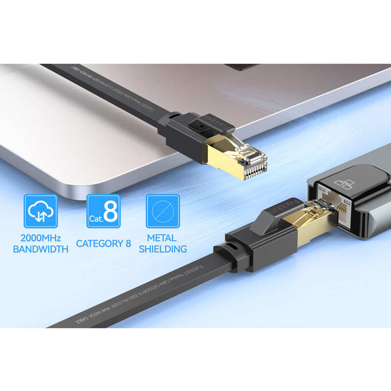 کابل شبکه Cat8 ارلدام ET-NW2 طول 3 متر