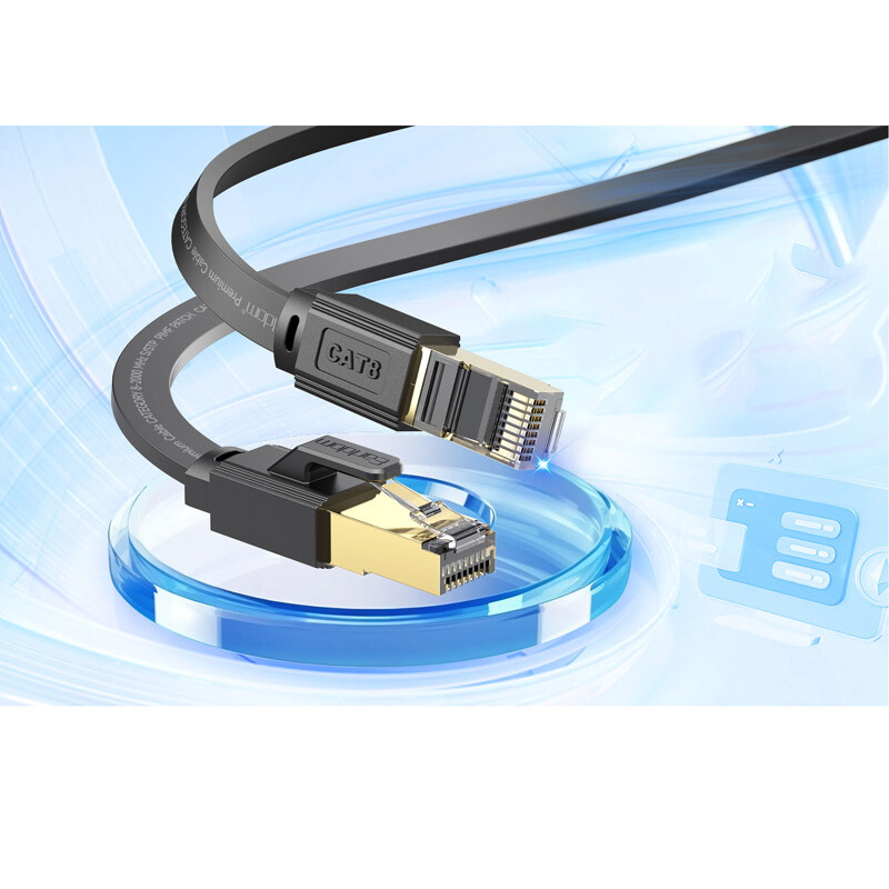 کابل شبکه Cat8 ارلدام ET-NW2 طول 3 متر