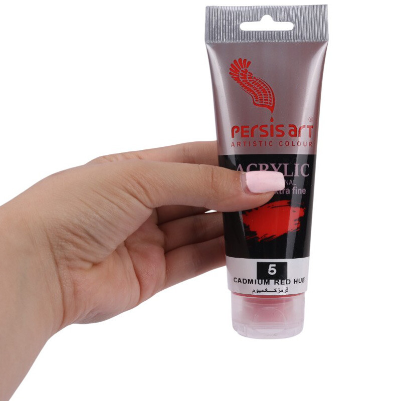 رنگ اکریلیک پرسیس آرت Cadmium Red Hue 5 حجم 75 میلی لیتر