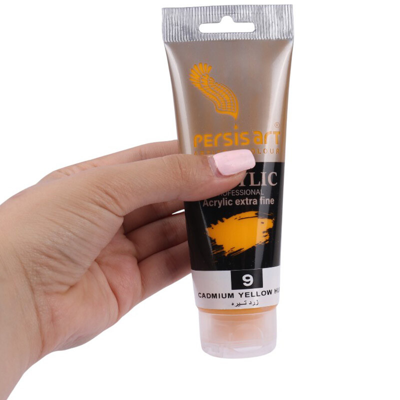 رنگ اکریلیک پرسیس آرت Cadmium Yellow Hue 9 حجم 75 میلی لیتر