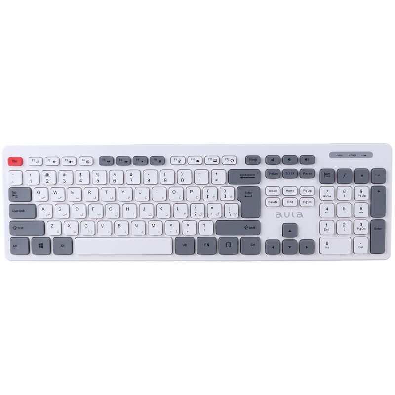 کیبورد و موس بی سیم آئولا AC308