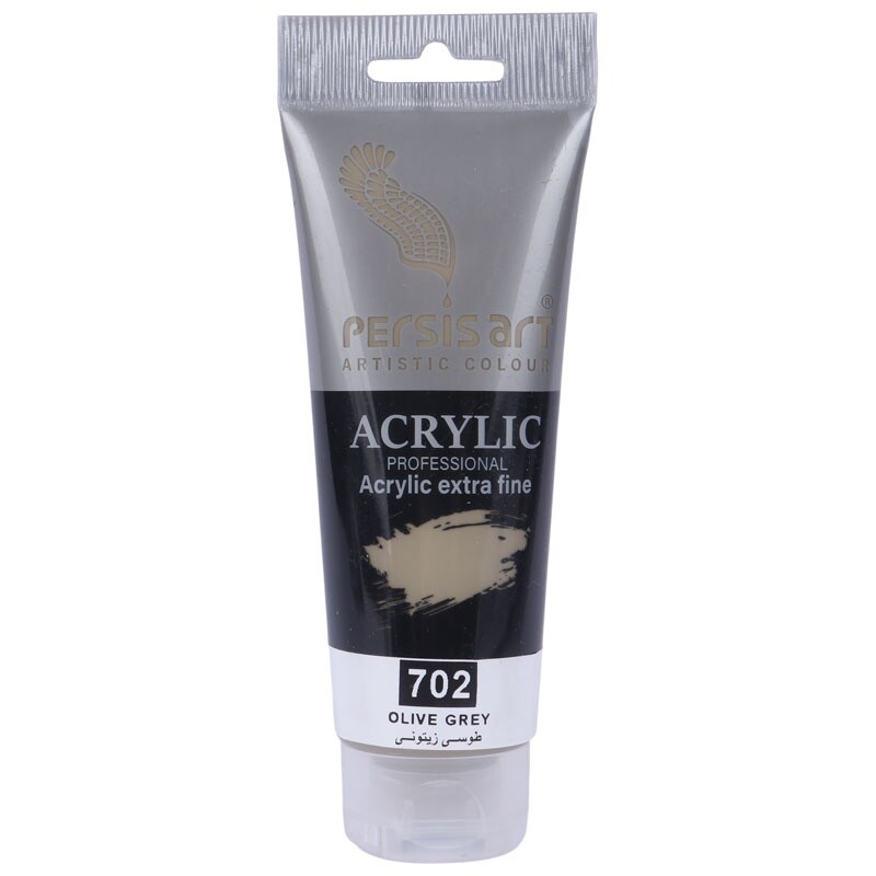 رنگ اکریلیک پرسیس آرت Olive Grey 702 حجم 75 میلی لیتر