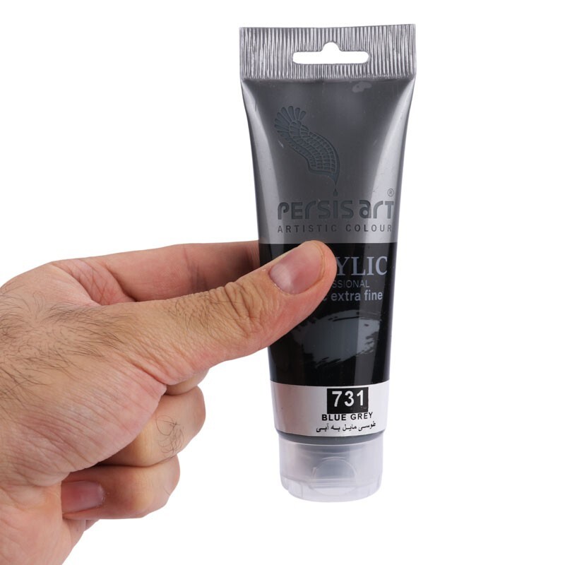 رنگ اکریلیک پرسیس آرت 731 Blue Grey حجم 75 میلی لیتر