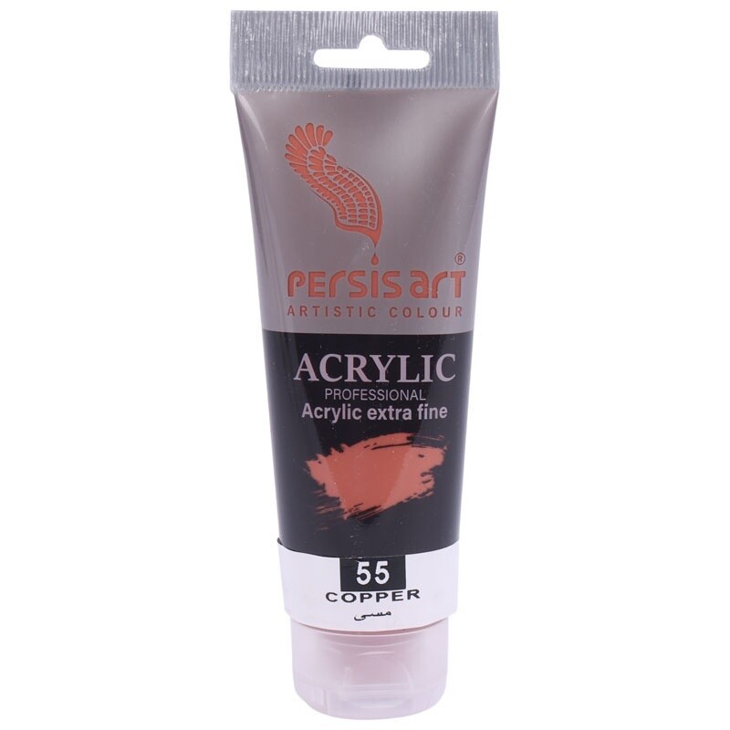 رنگ اکریلیک پرسیس آرت Copper 55 حجم 75 میلی لیتر