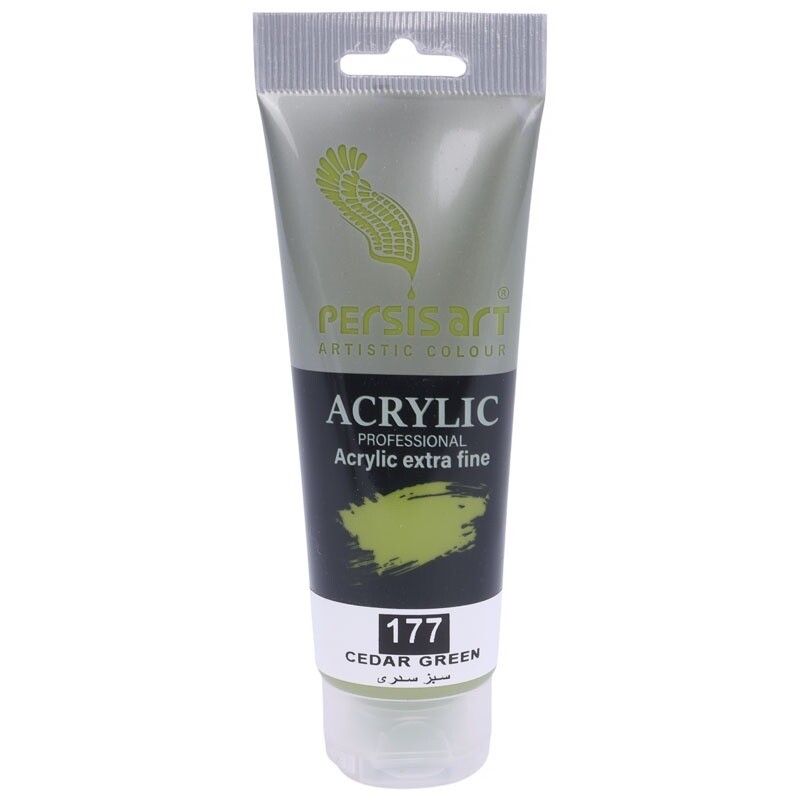 رنگ اکریلیک پرسیس آرت Cedar Green 177 حجم 75 میلی لیتر