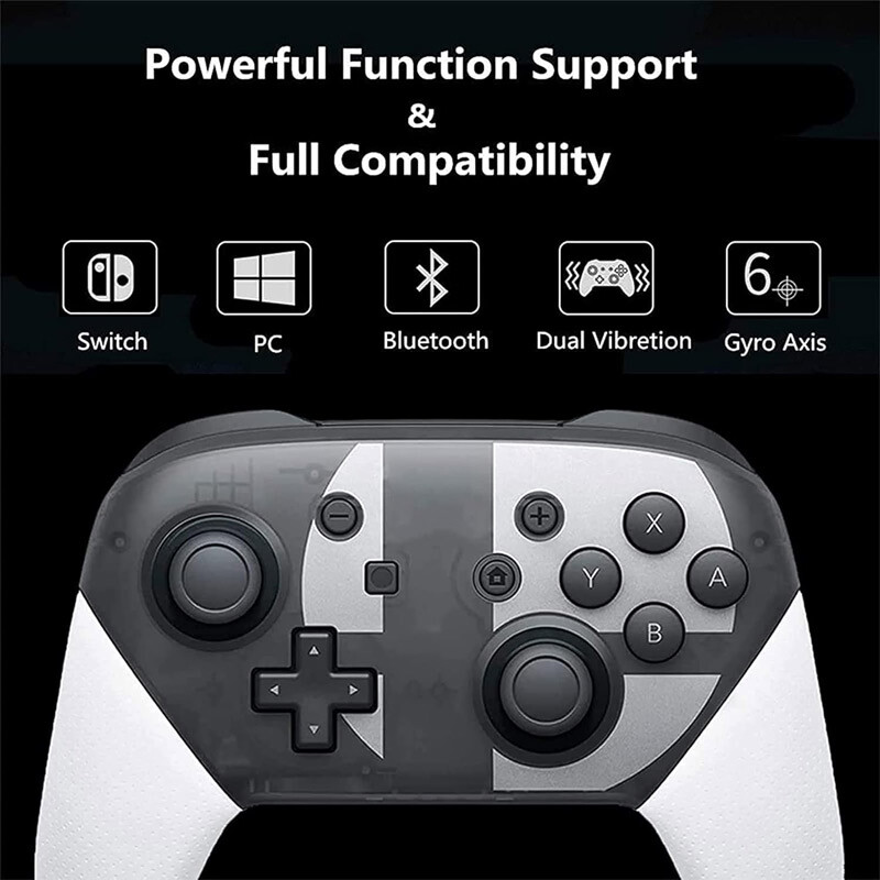 دسته بازی بی سیم Nintendo Switch Pro Super Smash Bros Ultimate