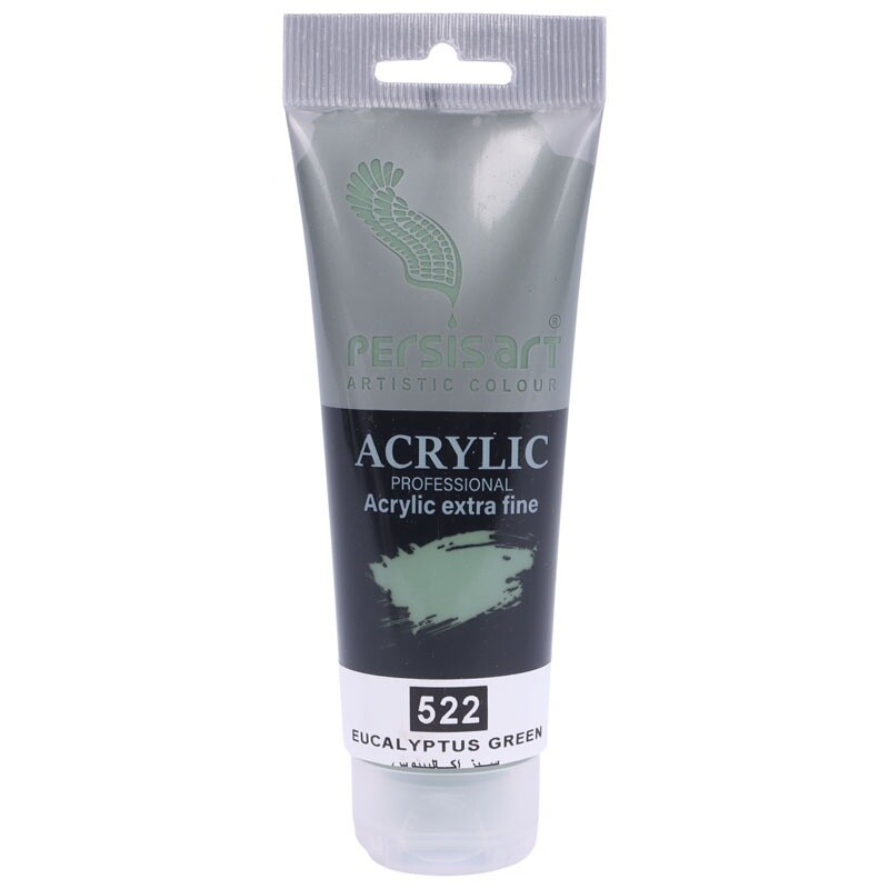رنگ اکریلیک پرسیس آرت Eucalyptus Green 522 حجم 75 میلی لیتر