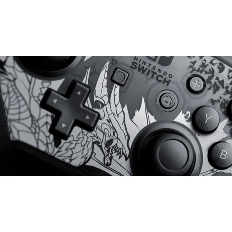 دسته بازی بی سیم Nintendo Switch Pro Monster Hunter Rise Sunbreak