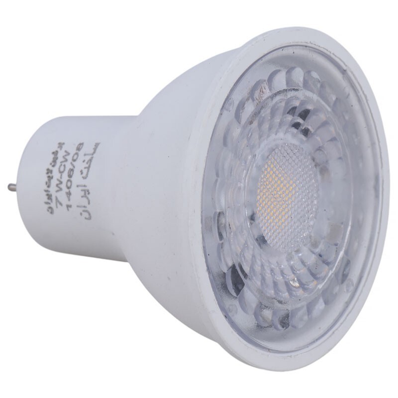 لامپ هالوژن 7 وات LED پرشین لایت ایران پایه GU5.3