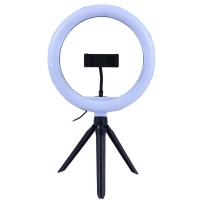 رینگ لایت سه پایه دار 10 اینچ QX-260