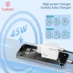 شارژر دیواری 45 وات ارلدام ES-EU52 QC3.0 PD3.0 3A