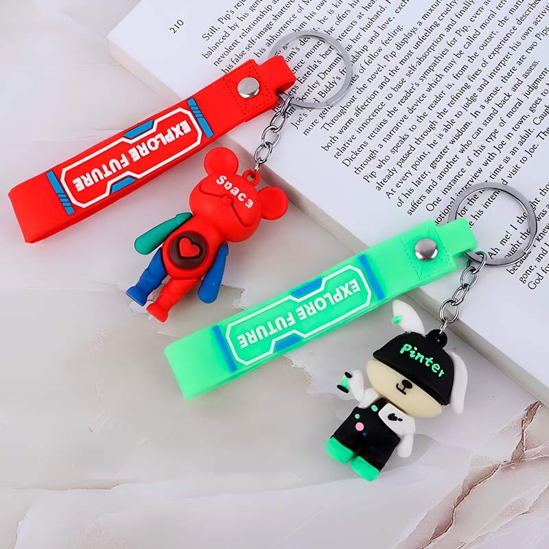 جاکلیدی سیلیکونی طرح Pinter Space بسته 2 عددی