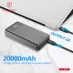 پاور بانک ارلدام ET-PB66 10W ظرفیت 20000 میلی آمپر ساعت