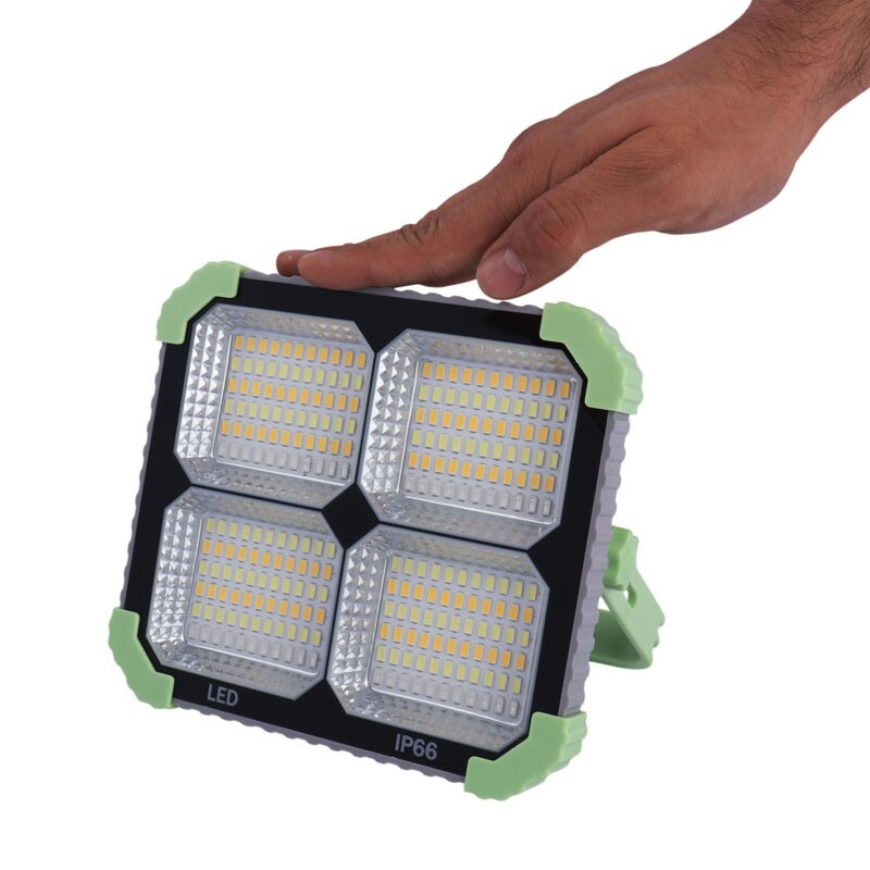 پروژکتور سیار شارژی و پاور بانک خورشیدی Split Solar Light JLP-2192 + ریموت کنترل