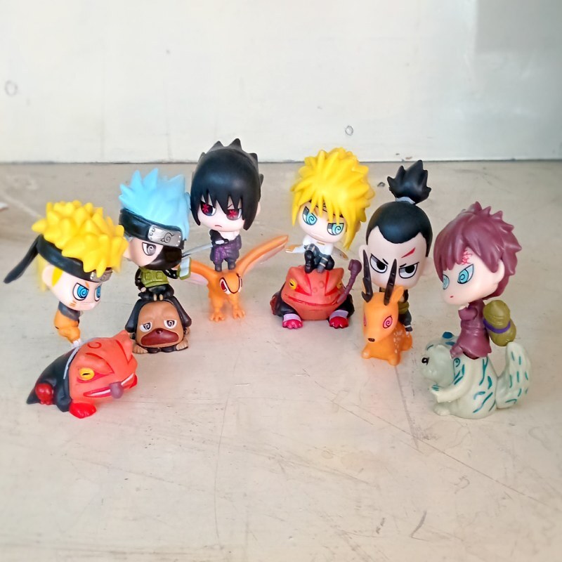 اکشن فیگور طرح انیمه Naruto کد 1750 بسته 6 عددی