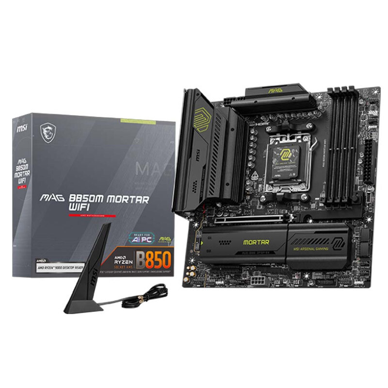 مادربرد ام اس آی MAG B850M MORTAR WIFI DDR5