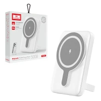 پاور بانک بی سیم فست شارژ ارلدام ET-PD40 PD 20W ظرفیت 5000 میلی آمپر ساعت