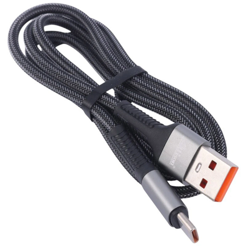کابل تایپ سی فست شارژ 6 آمپر آلیسون ALS-C27 طول 1 متر