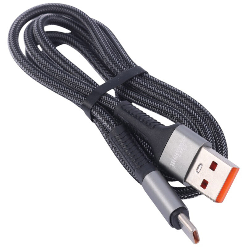 کابل تایپ سی فست شارژ Allison ALS-C27 6A 1m