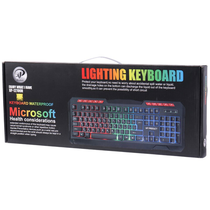 کیبورد گیمینگ ایکس پی پروداکت XP-12700R