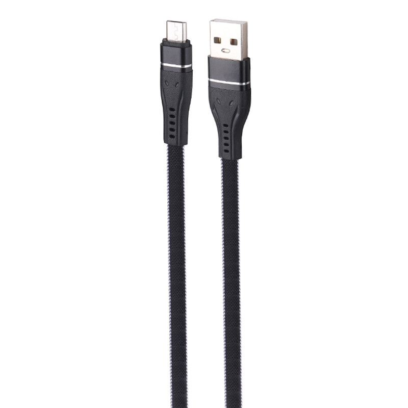 کابل کوتاه میکرو یو اس بی Power Bank 2.4A 25cm