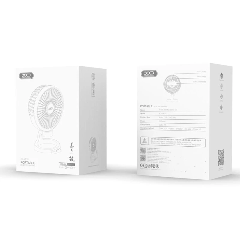پنکه رومیزی شارژی ایکس او XO-MF78