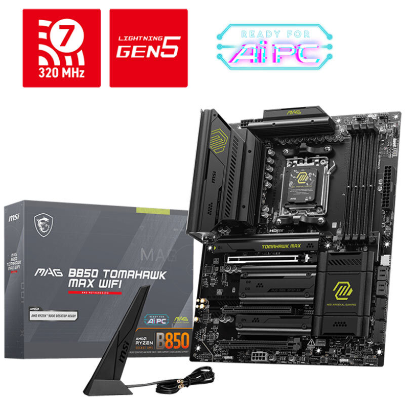 مادربرد ام اس آی MAG B850 TOMAHAWK MAX WIFI DDR5