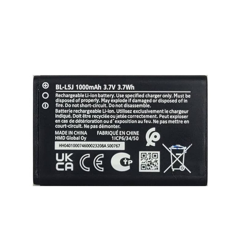 باتری موبایل اورجینال نوکیا Nokia BL-L5j