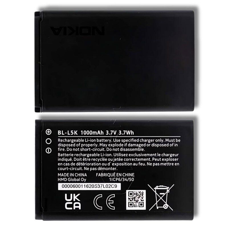 باتری موبایل اورجینال نوکیا Nokia BL-L5K