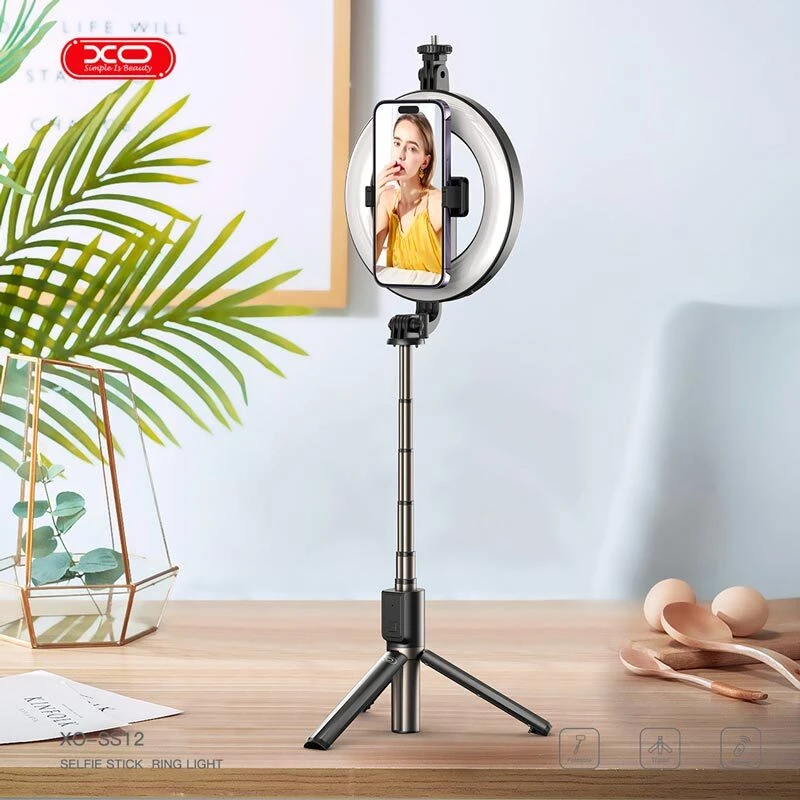 رینگ لایت سه پایه دار 6.5 اینچ XO XO-SS12