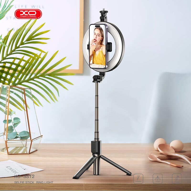 رینگ لایت سه پایه دار 6.5 اینچ XO XO-SS12