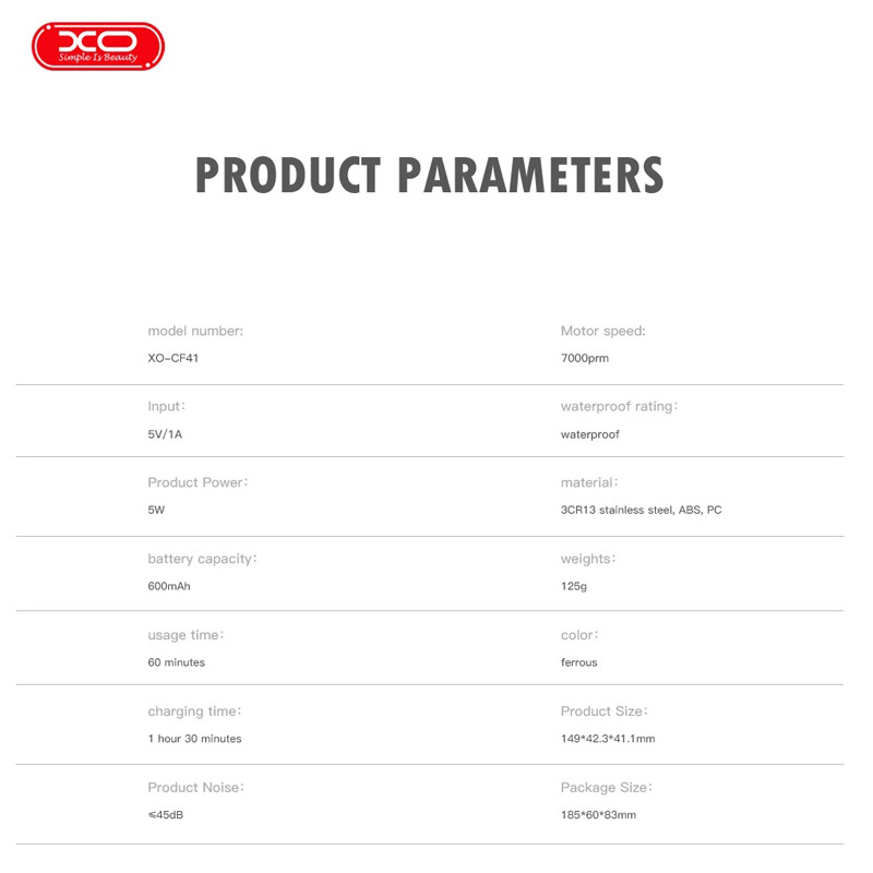 ماشین اصلاح موی سر و صورت ایکس او XO-CF41