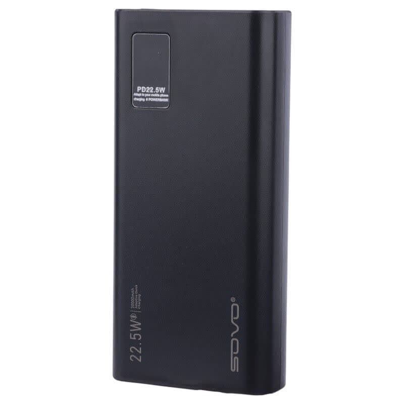 پاور بانک فست شارژ سوو PD102 PD 22.5W ظرفیت 20000 میلی آمپر ساعت