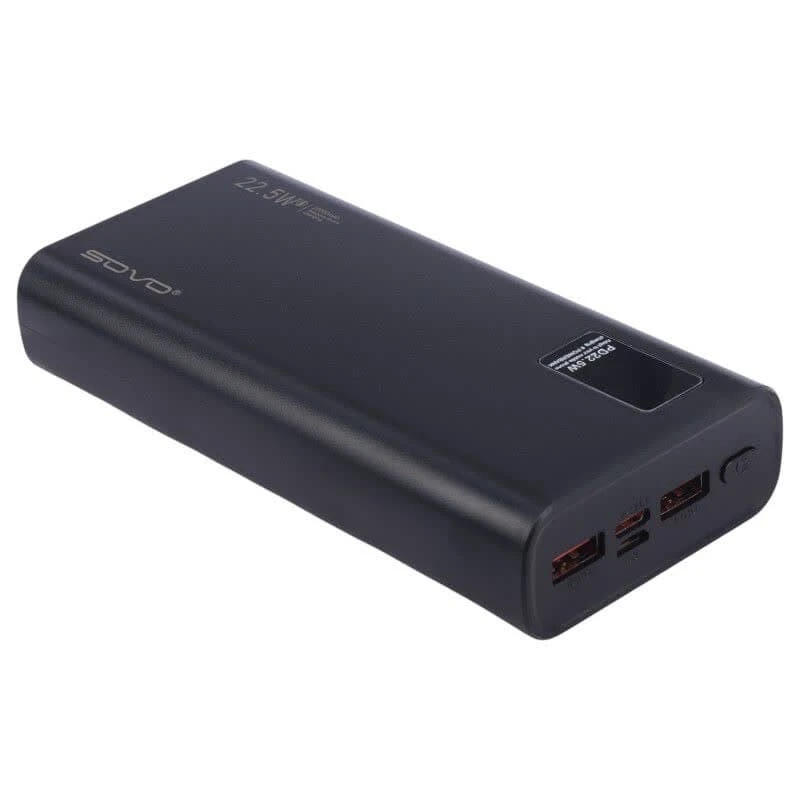 پاور بانک فست شارژ سوو PD102 PD 22.5W ظرفیت 20000 میلی آمپر ساعت