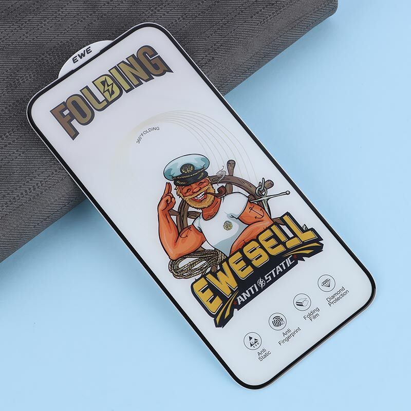 گلس آنتی استاتیک Ewesell Folding آیفون iPhone 16 Pro Max
